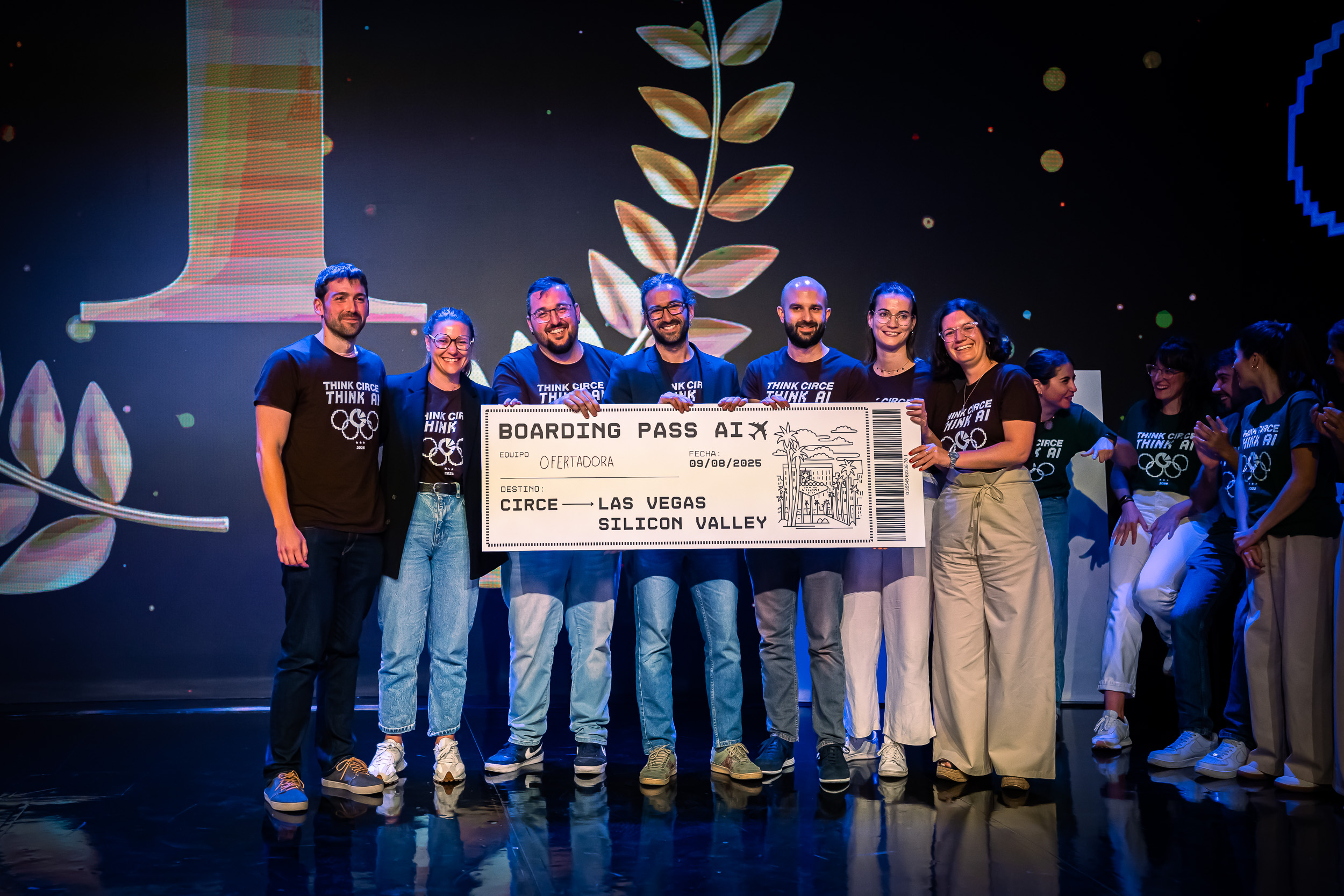 La Ofertadora, equipo ganador de las primeras olimpIAdas.