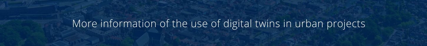 Banner of digital twuins in urban projects