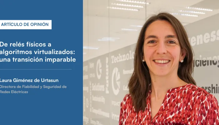 Laura Giménez de Urtasun, directora de Fiabilidad y Seguridad de Redes Eléctricas. 