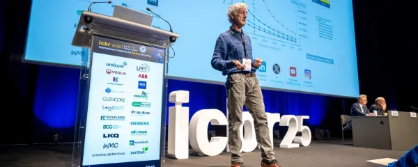 Franco Di Persio, durante la presentación del estudio en el ICBR 2025. 