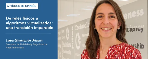 Laura Giménez de Urtasun, directora de Fiabilidad y Seguridad de Redes Eléctricas. 