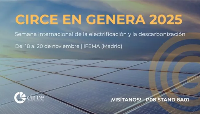 Circe estará en la feria GENERA con un stand.